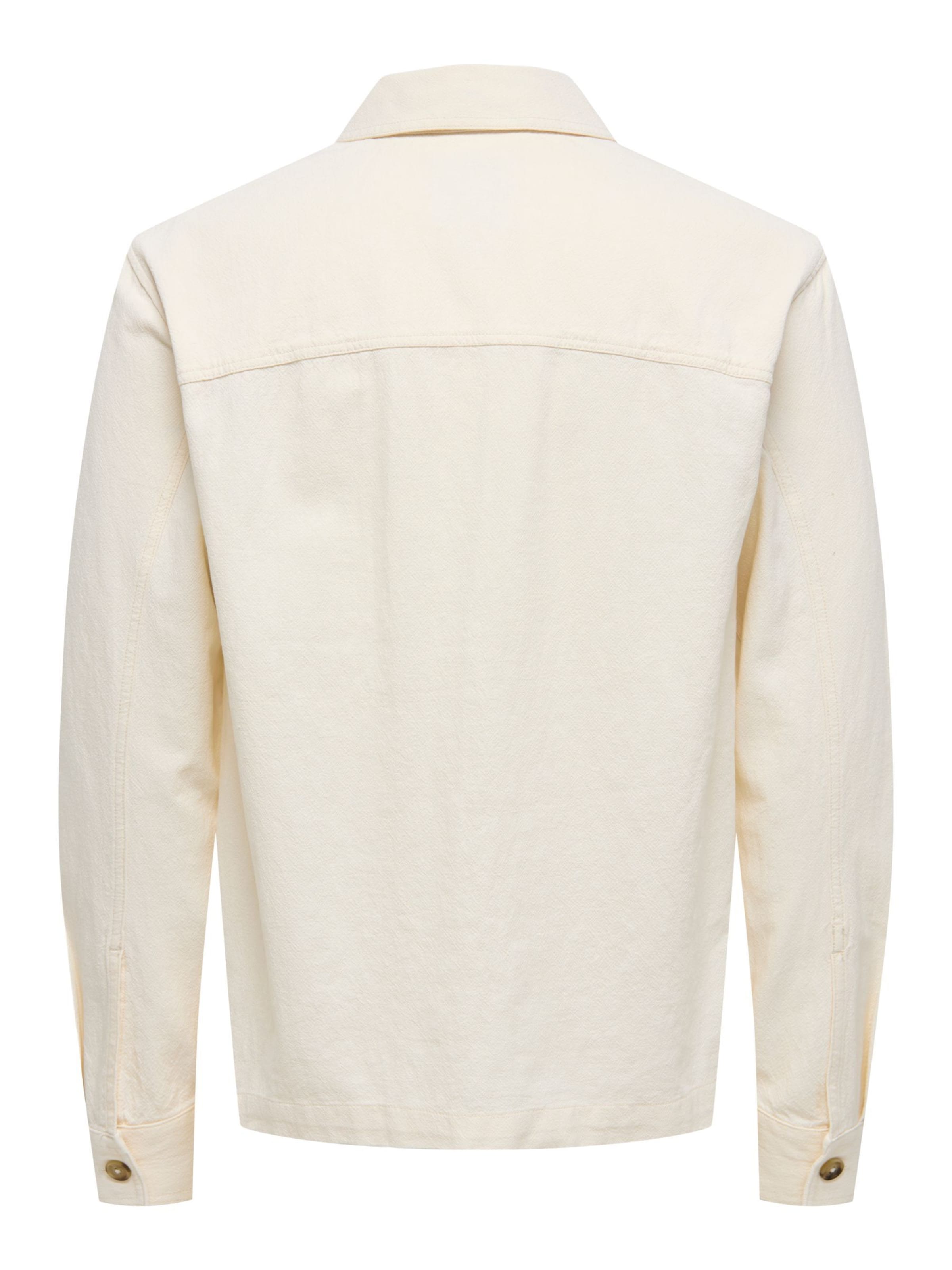 Only & Sons Regular Fit Skjorte 'ONSCOLT' i beige