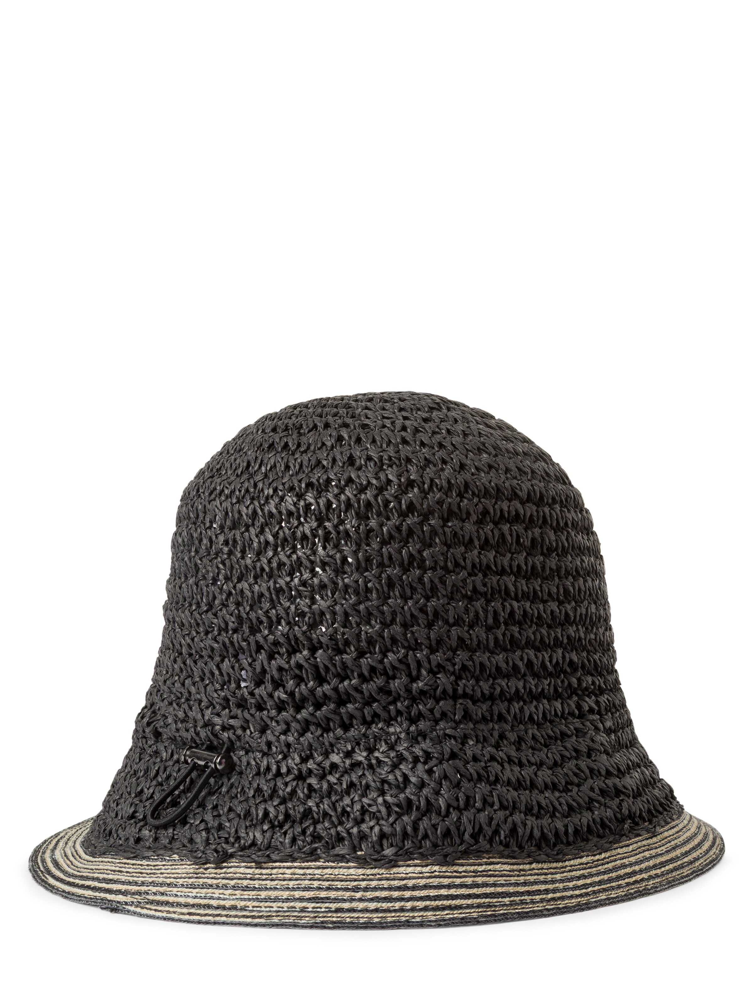 Marie Lund Hut in beige / schwarz, Produktansicht