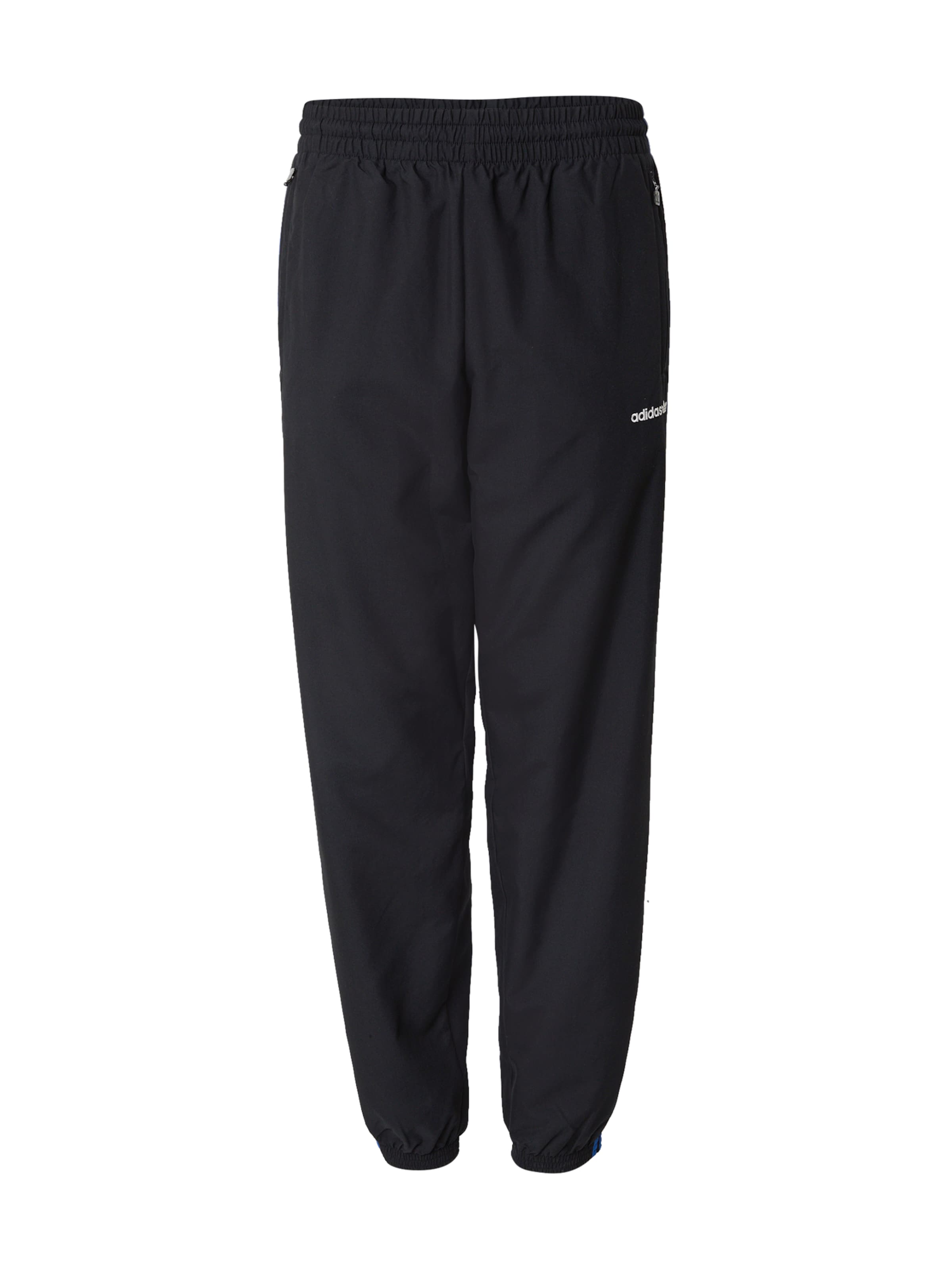 Tapered Pantaloni 'BRUSHED' di ADIDAS ORIGINALS in nero: frontale