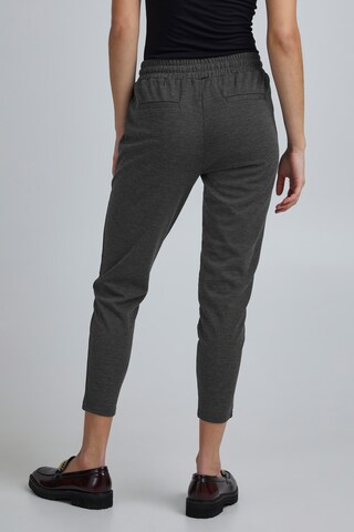 Coupe slim Pantalon 'IHKATE PA' ICHI en gris