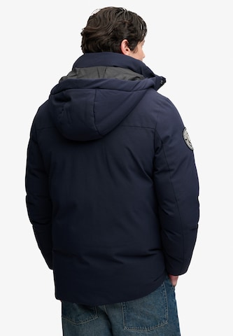 Superdry & Co Winter jacket 'City' in Blue