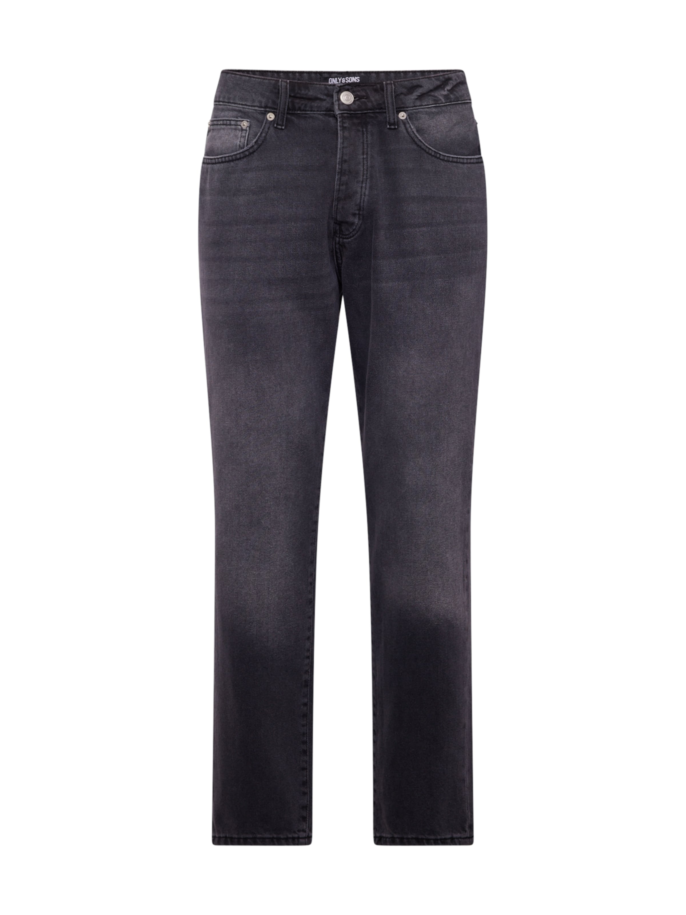Only & Sons - regular Vaquero 'ONSYoke' en negro: frente