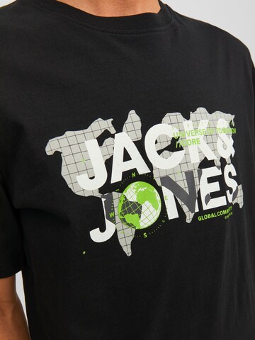 Maglietta 'Dust' di JACK & JONES in nero