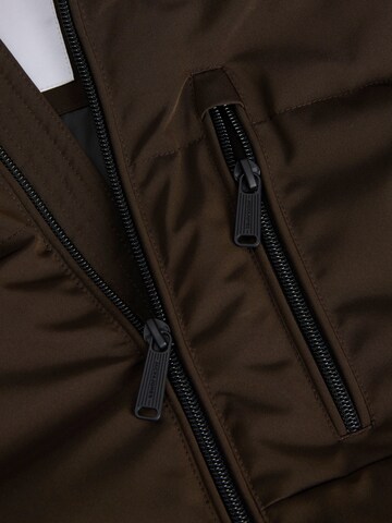 JACK & JONES Téli dzseki 'JJEBECKS' - barna