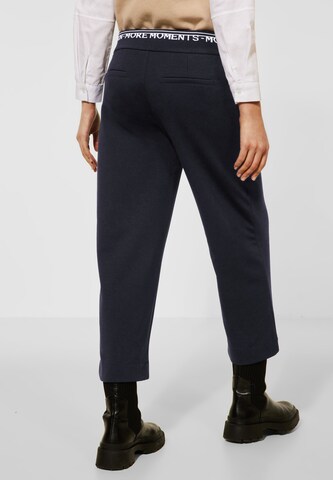 STREET ONE Wide leg Trousers 'EMEE' in Blue