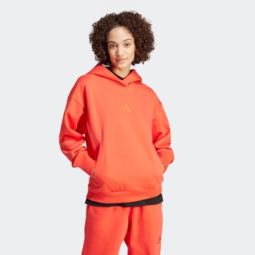 ADIDAS SPORTSWEAR Athletic Sweatshirt in Orange: front