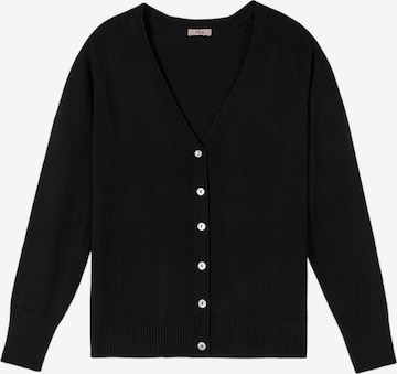 Pullover di oltre in nero: frontale