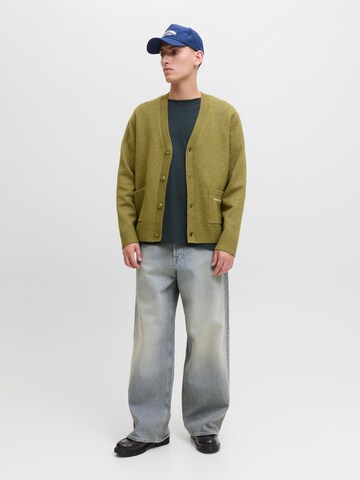 JACK & JONES Shirt 'JORNORREBRO' in Groen