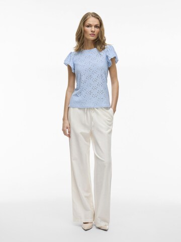 VILA Blouse in Blue