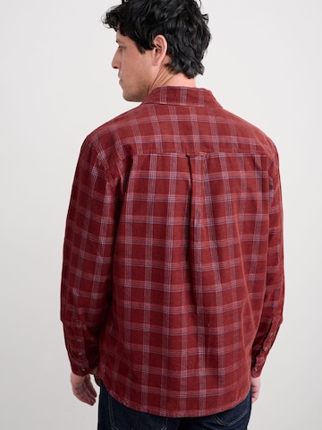 Seasalt Cornwall Regular Fit Paita 'Shoreman' värissä punainen