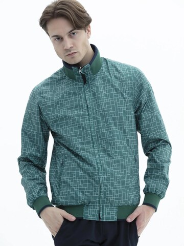 SCR. Between-Season Jacket 'HEDRO' in Green: front