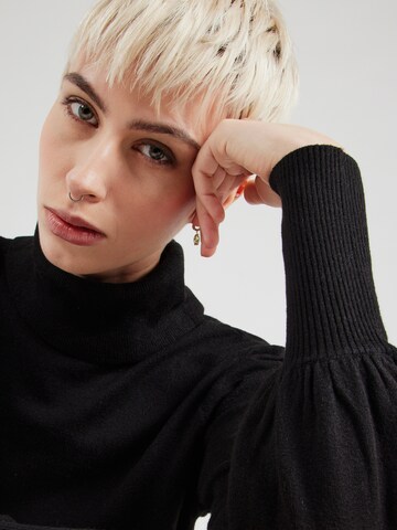 VILA Knit dress 'Kerry' in Black