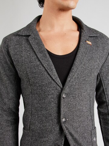 Key Largo - Ajuste estrecho Chaqueta saco 'TONY' en gris