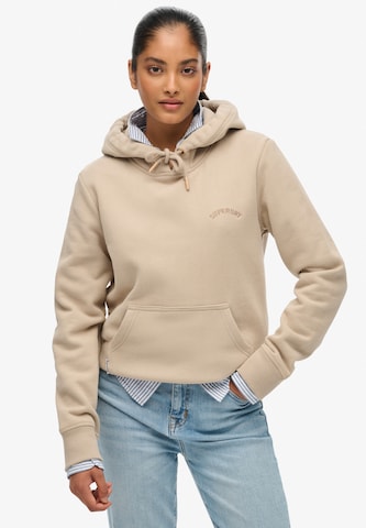 Superdry Sweatshirt 'Essential' in Beige: Vorderseite