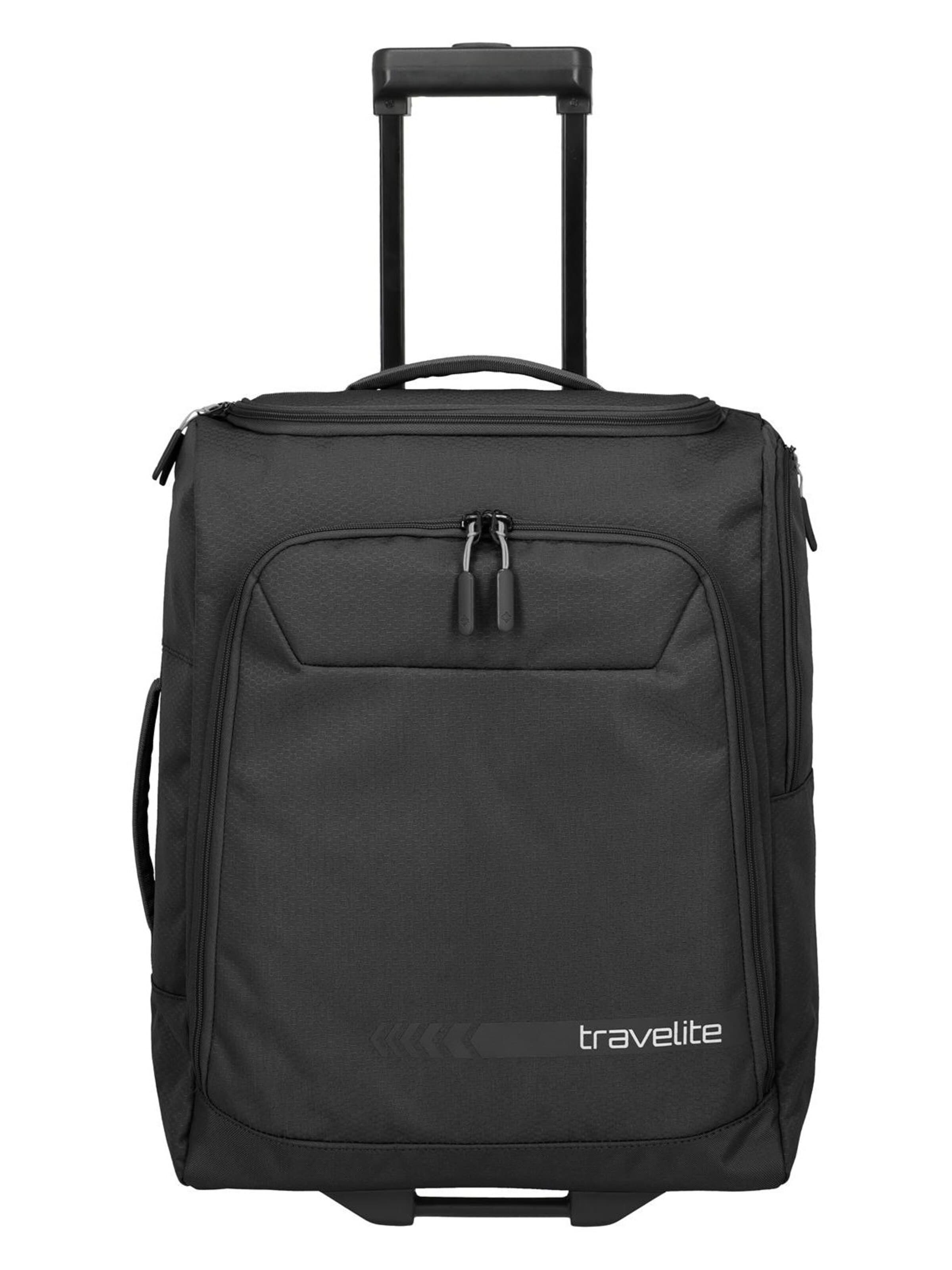 TRAVELITE Voziček | črna barva: sprednja stran