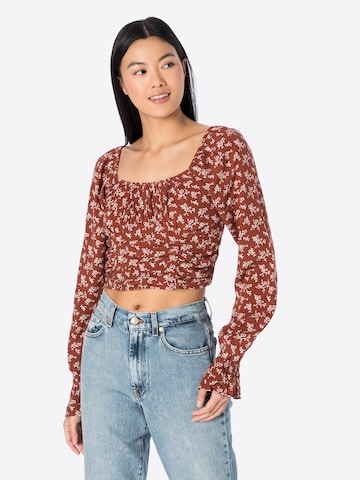 HOLLISTER Bluse in Rot: predná strana