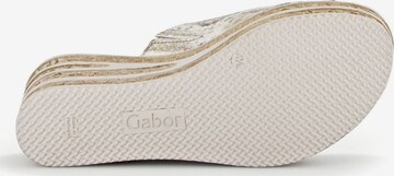 GABOR Mules in Beige