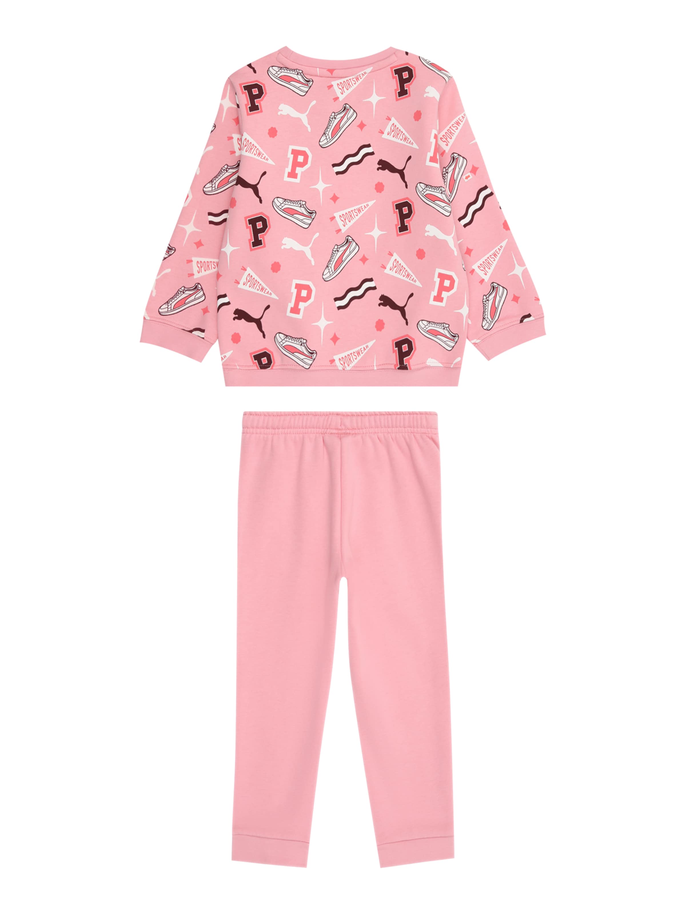 PUMA Костюм для бега 'MINICATS' в Ярко-розовый