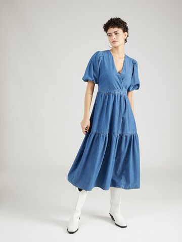 Marks & Spencer Jurk in Blauw: voorkant