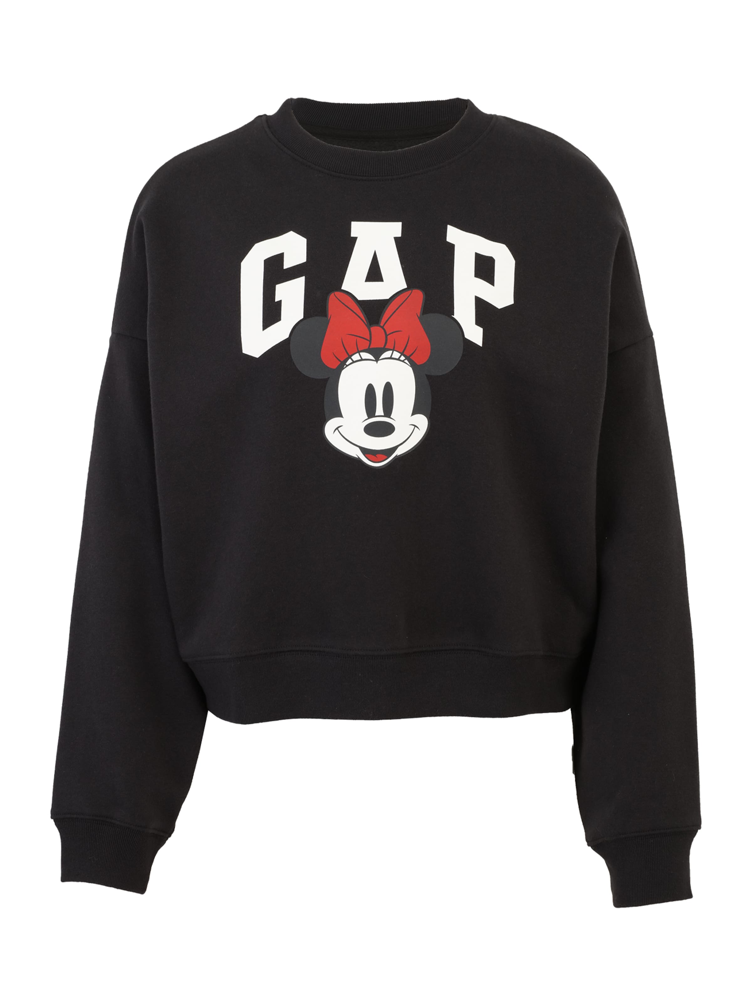Sweat-shirt Gap Petite en noir : devant
