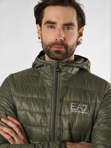 Giacca invernale di EA7 Emporio Armani in verde