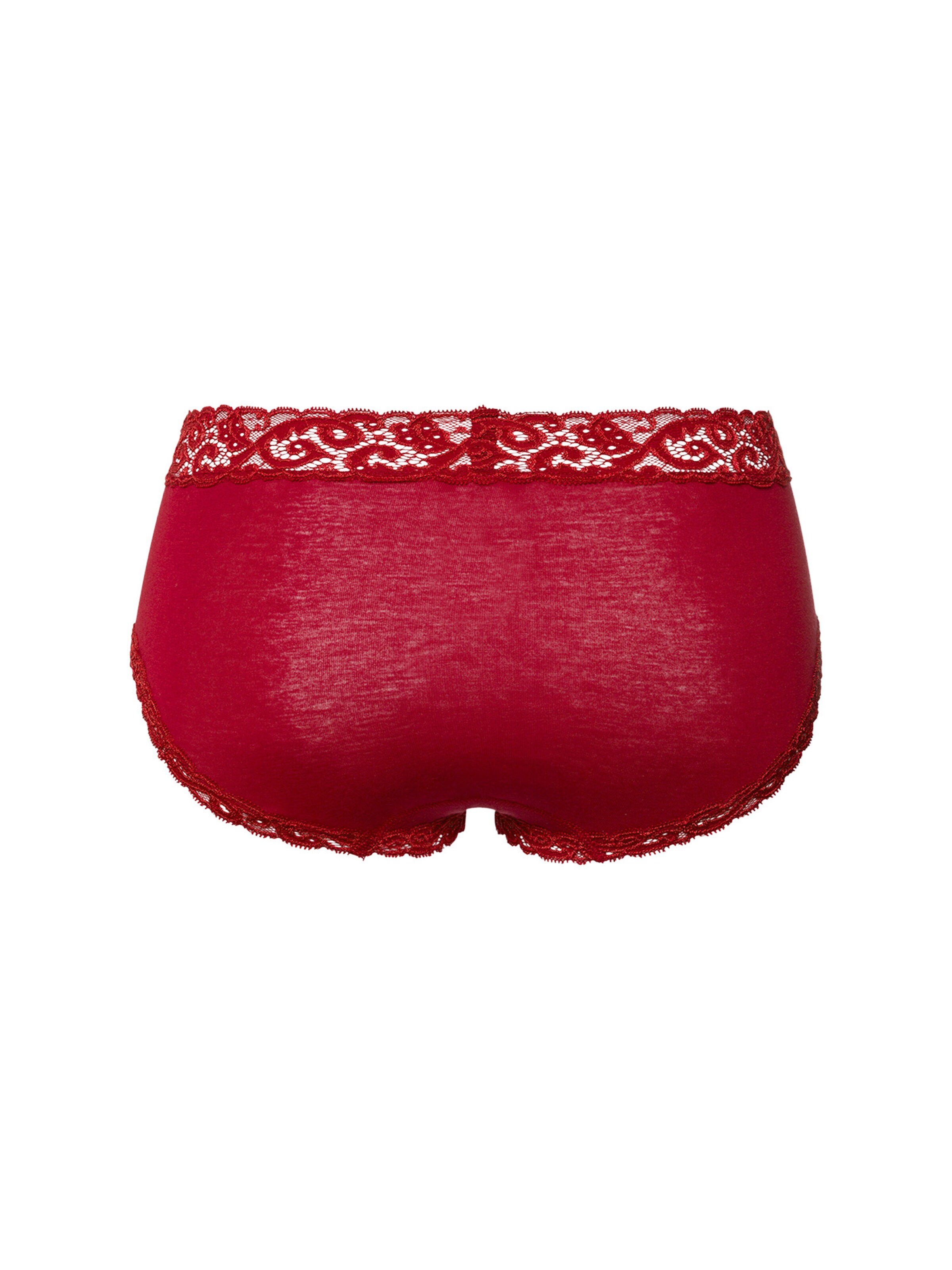 Slip ' Moments ' Hanro en rouge