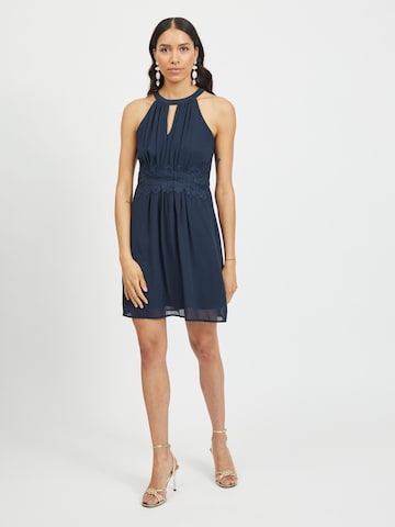 VILA Cocktail Dress 'Milina' in Blue