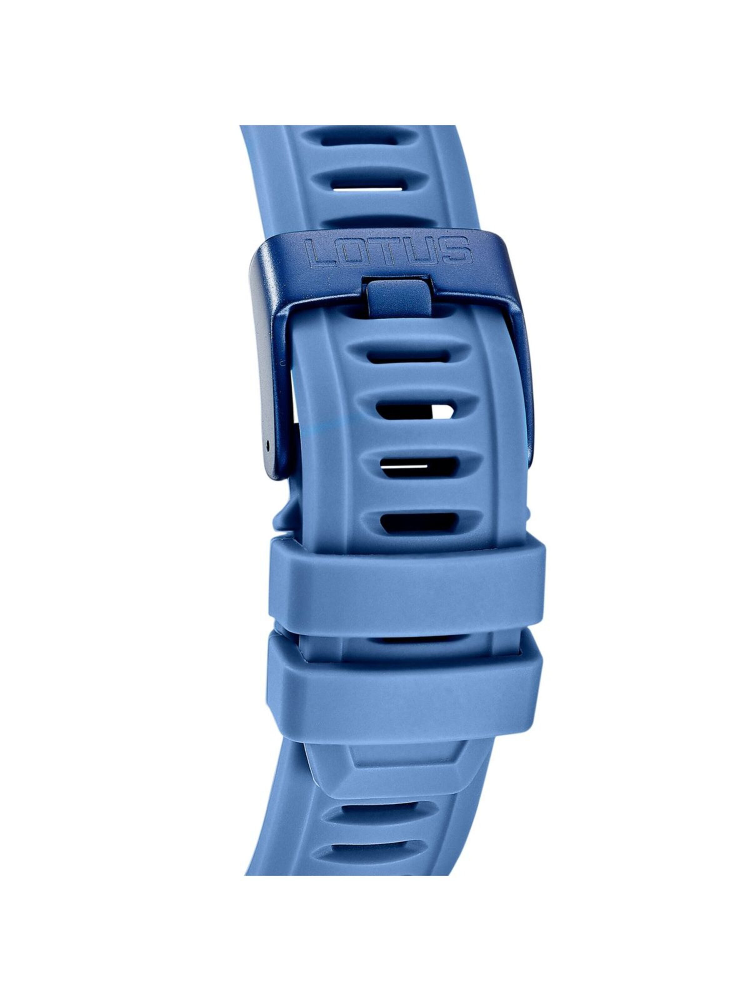 Montre digitale Lotus en bleu