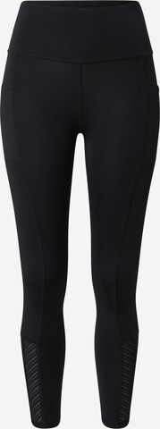 Bally Skinny Workout Pants in Black: front