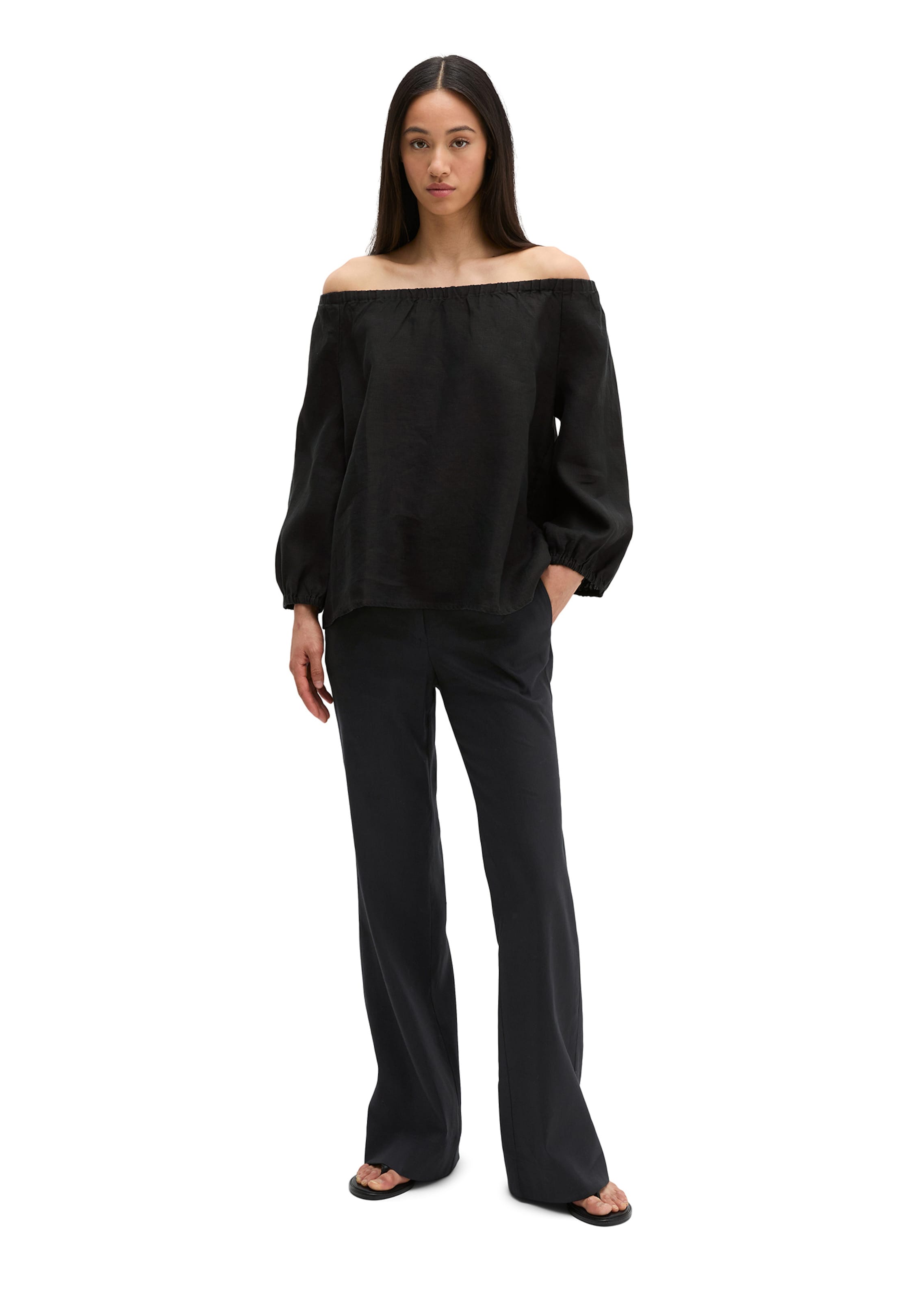 Marc O'Polo Blouse in Zwart