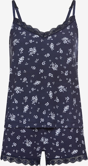 Pižama iš LASCANA, spalva – mėlyna / vyno raudona spalva, Prekių apžvalga