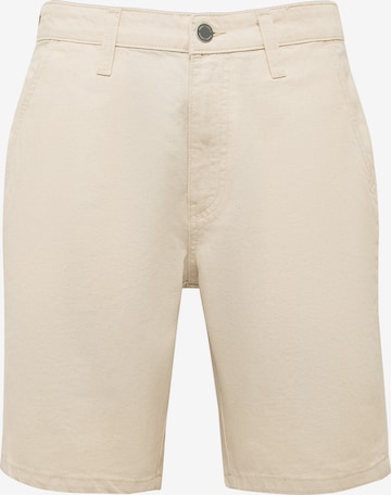 Regular Pantaloni 'HARRY' de la Mavi pe alb: față