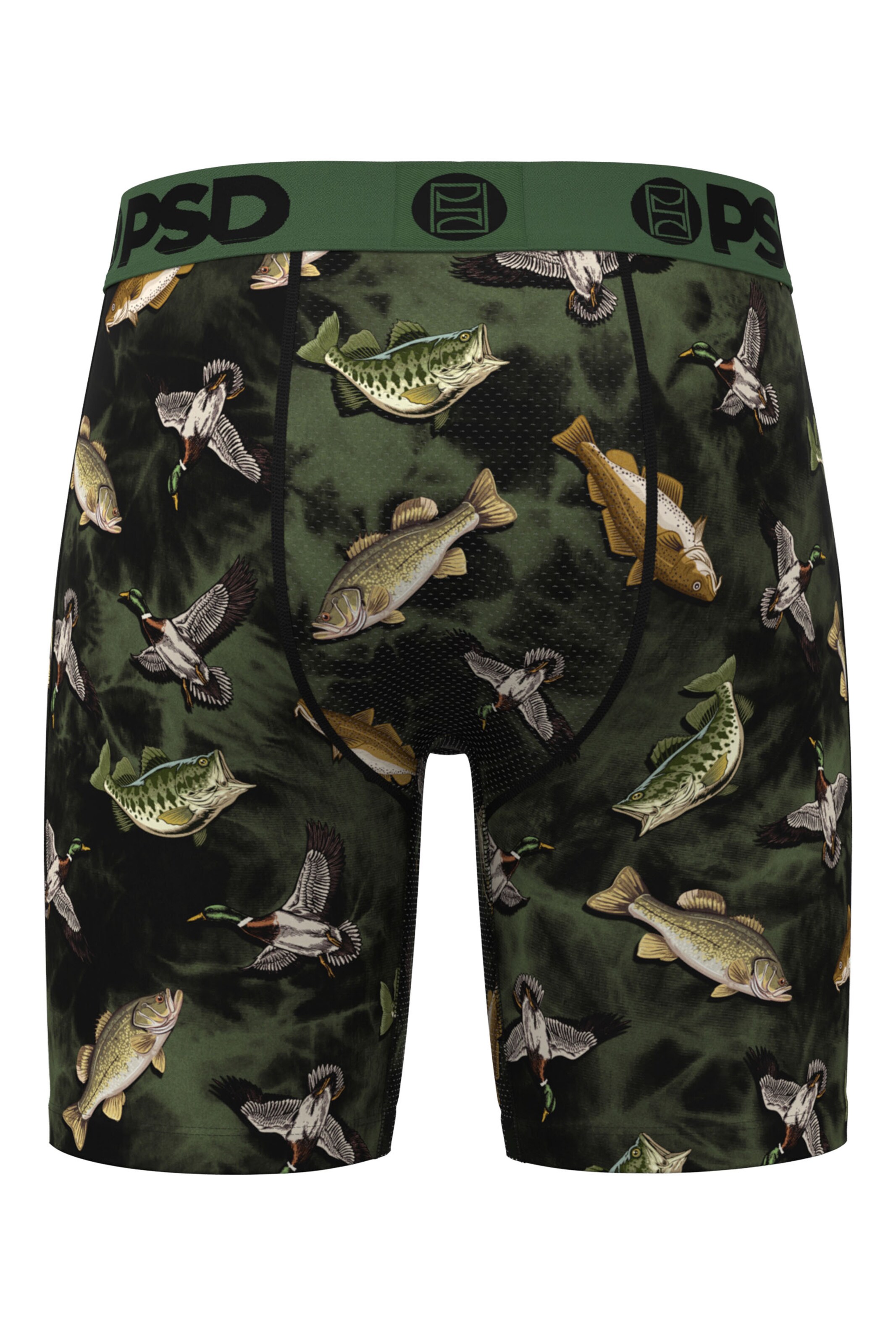 PSD Boxer shorts 'Fresh Catch ' in Green