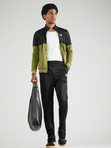 Sergio Tacchini Jogginganzug 'SANTOS' in Schwarz