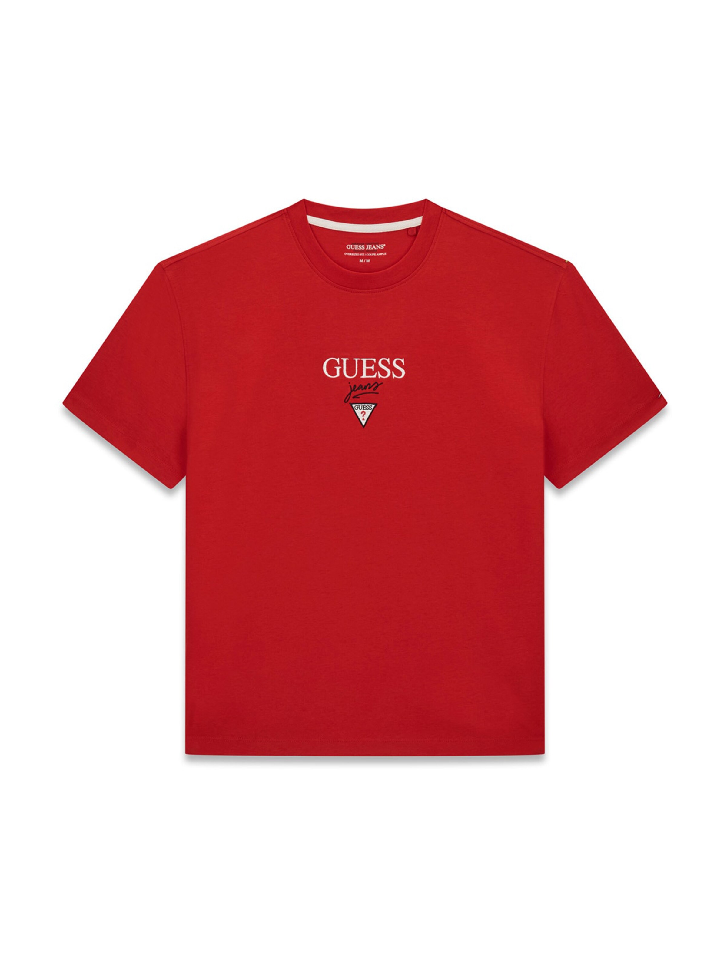 GUESS JEANS T-Shirt 'BAKER' in Rot: Vorderseite
