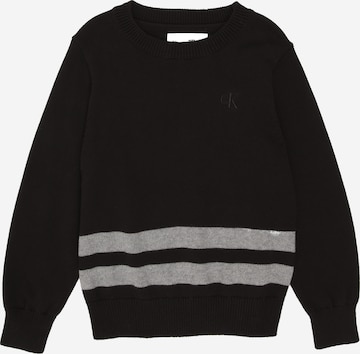 juoda Calvin Klein Jeans Megztinis: priekis