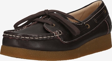 CLARKS Schnürschuhe 'Wallabee EVO Sea' in Braun: Vorderseite