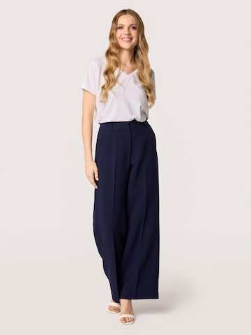 Loosefit Pantalon à plis '3VF005' Quiosque en bleu