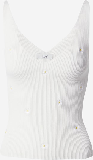 JDY Knitted top 'NANNA' in Yellow / White, Item view