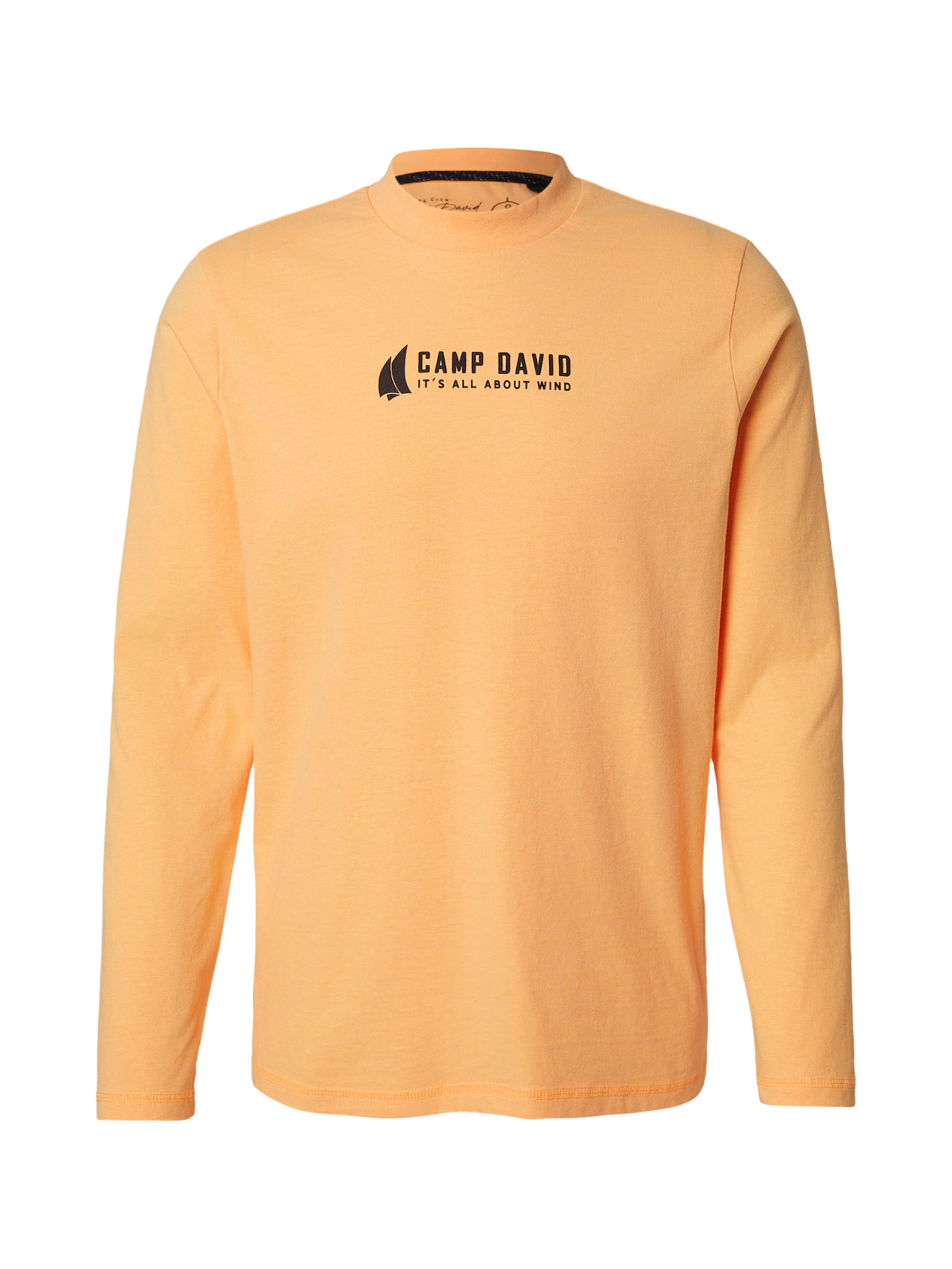 CAMP DAVID Shirt in Orange: front