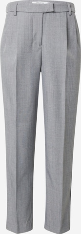 MSCH COPENHAGEN Regular Pleat-front trousers 'Bardene' in Grey: front