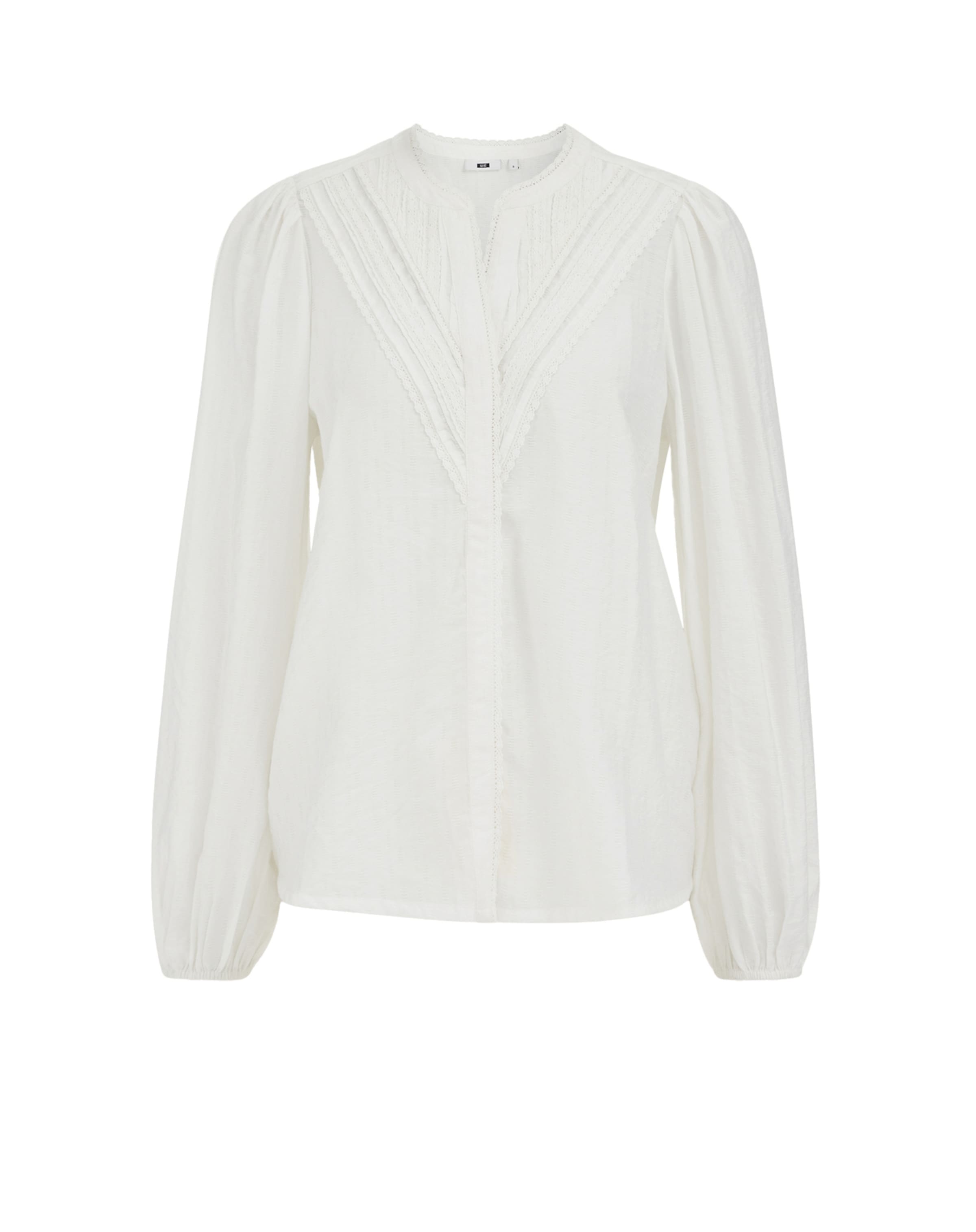 WE Fashion Blúzka - Biela: predná strana