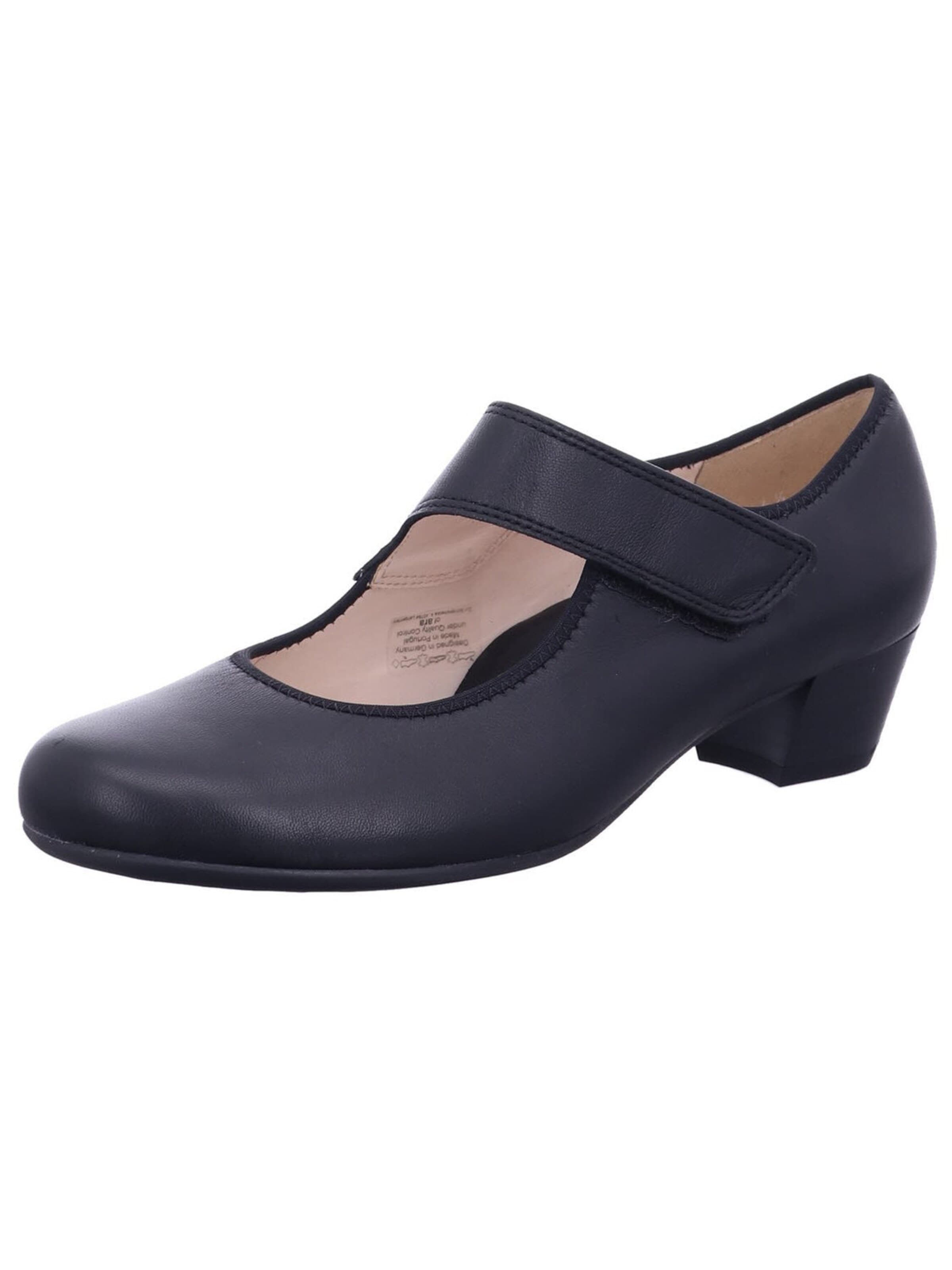 ARA - Zapatos con plataforma 'Pump Damen 12-63601 01 Echtleder in schwarz' en negro: frente