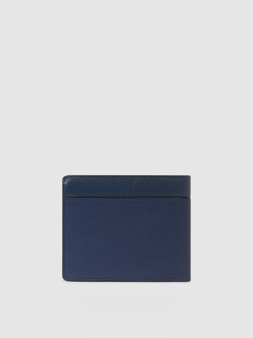 Porte-monnaies Piquadro en bleu : devant