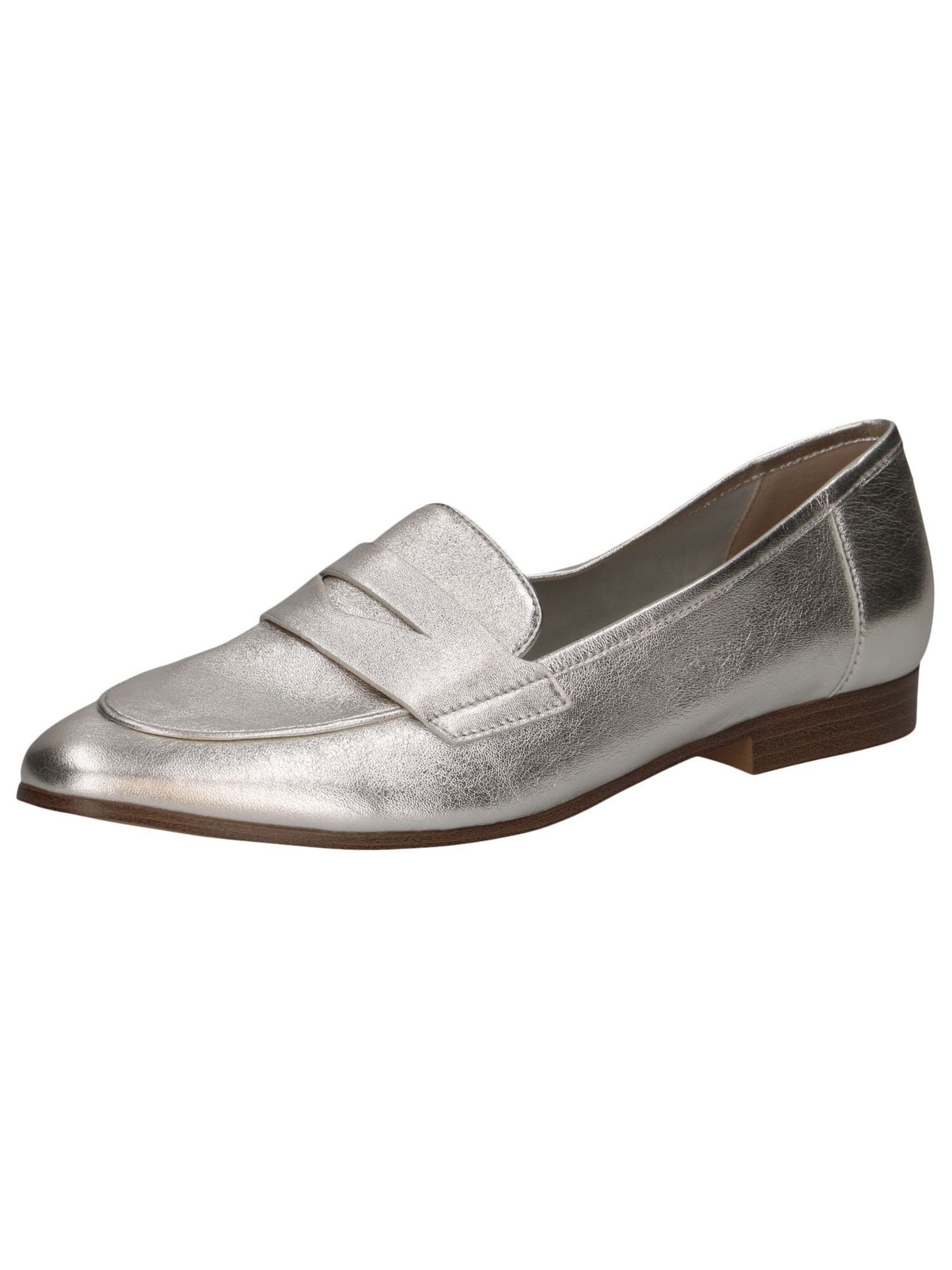 CAPRICE Slip-ons in Silver: front