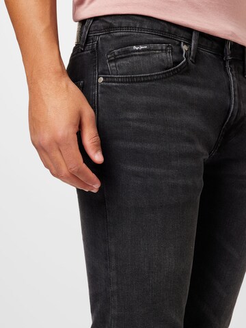 Pepe Jeans Skinny Jeans 'FINSBURY' in Schwarz