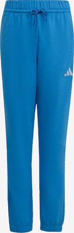 ADIDAS SPORTSWEAR Tapered Sports trousers 'Essentials' in Blue: front