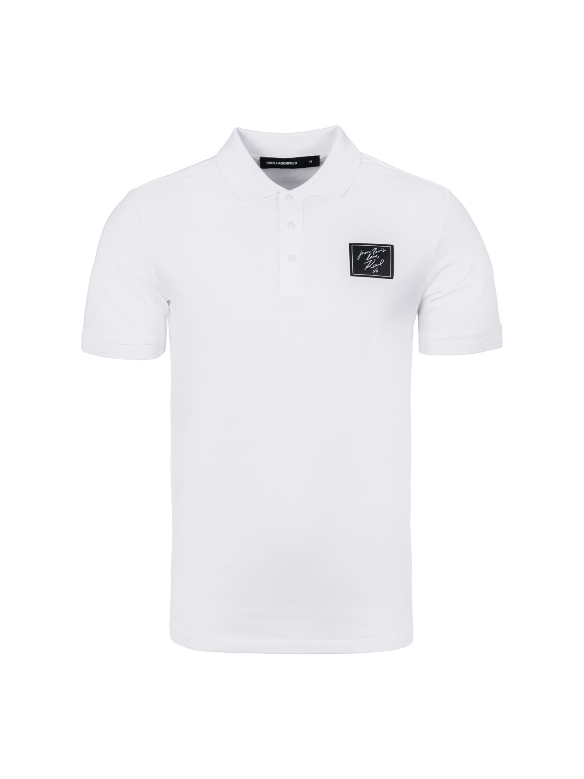 Maglietta di Karl Lagerfeld in bianco: frontale