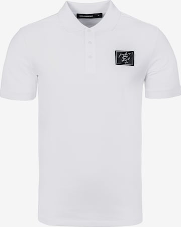 T-Shirt Karl Lagerfeld en blanc : devant