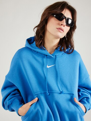 Nike Sportswear Sweatshirt 'PHOENIX FLEECE' in Blau